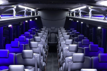 Salinas Charter Bus Interior