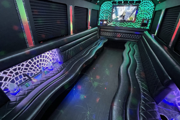 Salinas Limo Bus Interior
