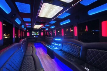Salinas Limousine Bus Interior