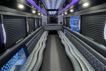 Salinas Party Bus Interior