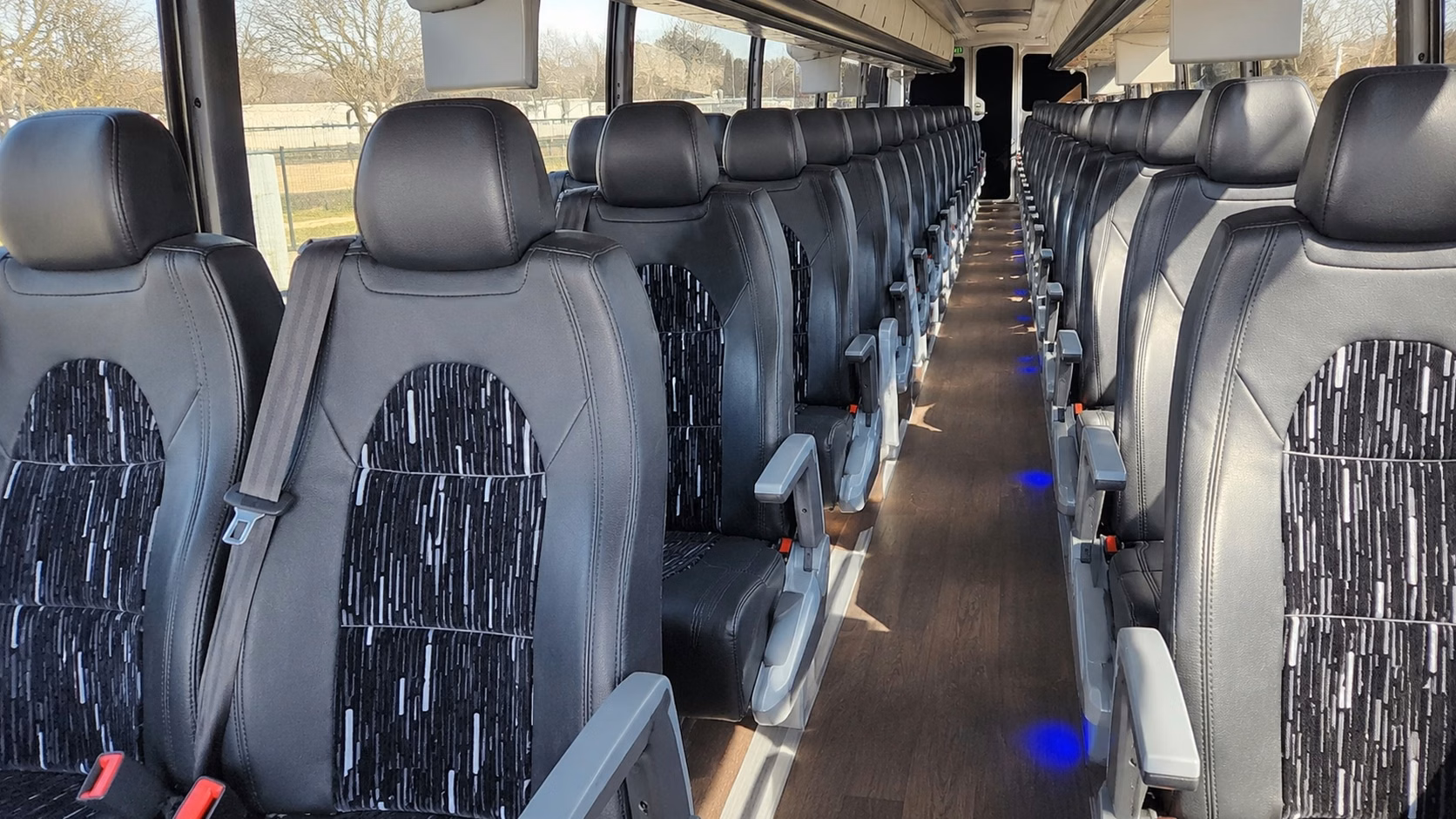salinas 56 passenger charter bus rental