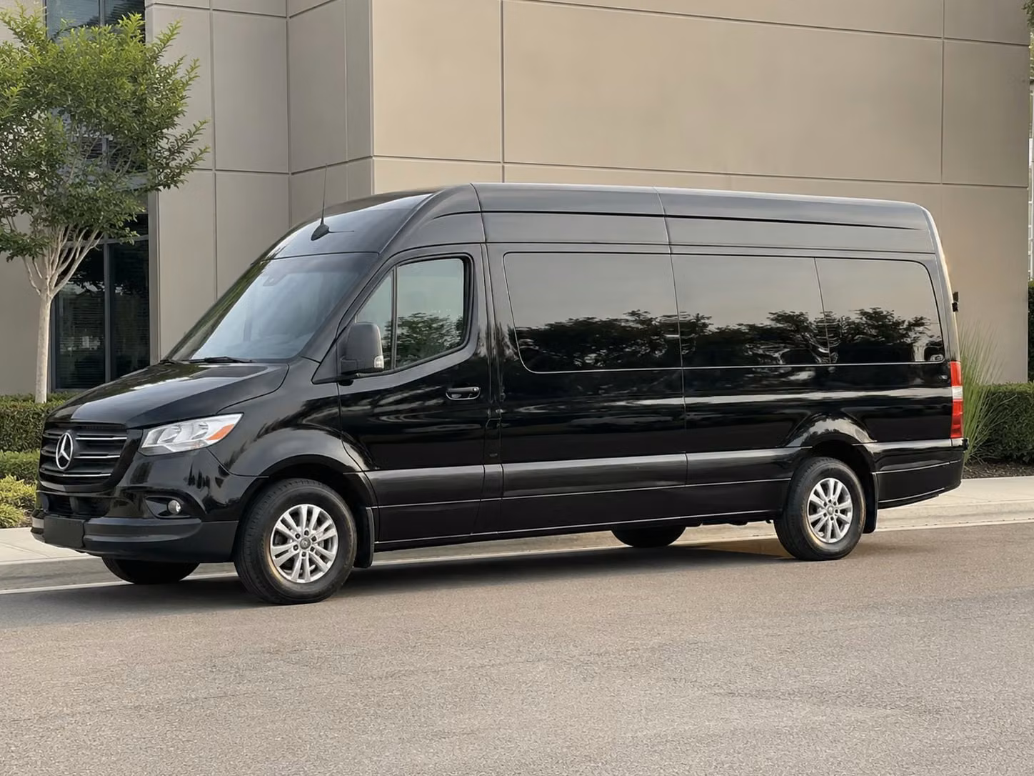 salinas sprinter van rental with driver