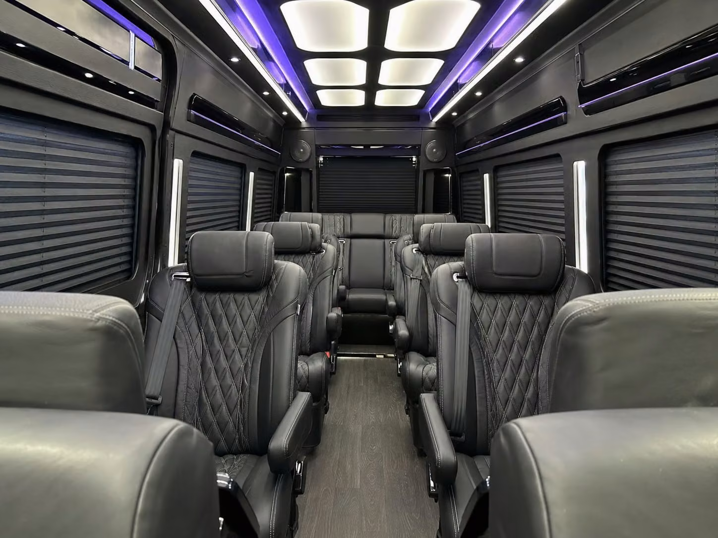 sprinter van with driver interior