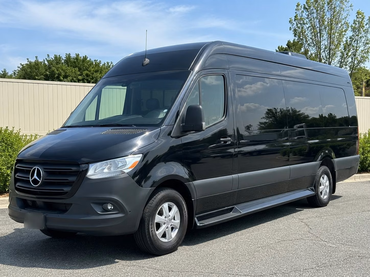 sprinter van with driver